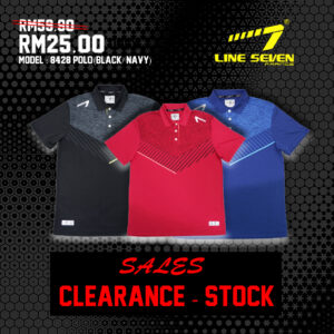 LINE7 : Micro-Carbon Polo T-shirt 8428